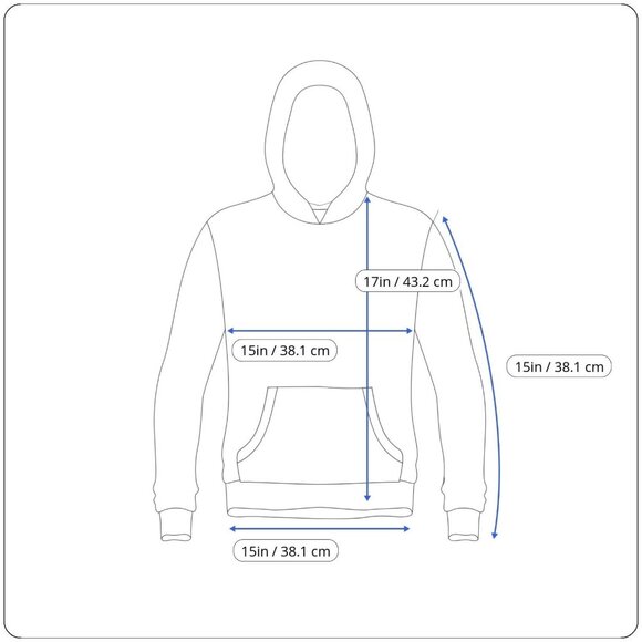 Nike Dri-Fit Hooded Sweatshirt Boys 5 6 S M Blue Hoodie - Picture 7 of 7